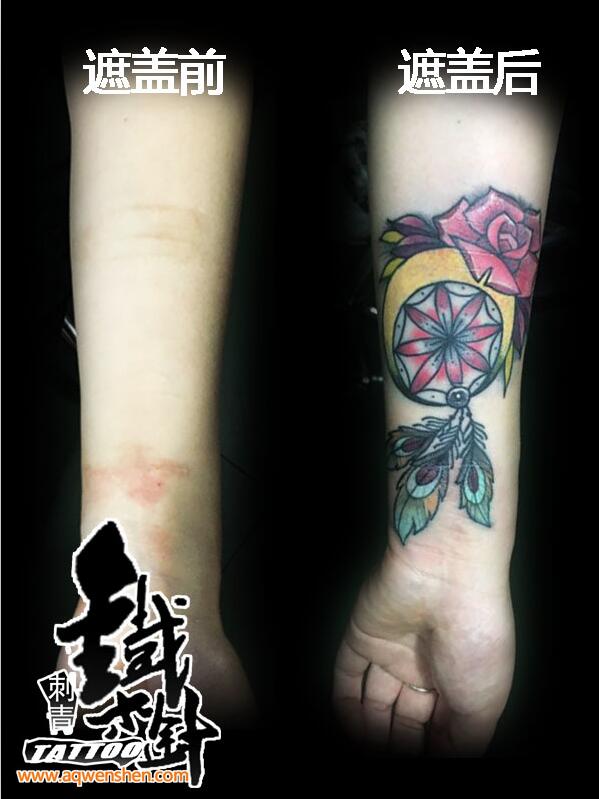 武汉纹身铁木针刺青私人订制个性纹身图案
